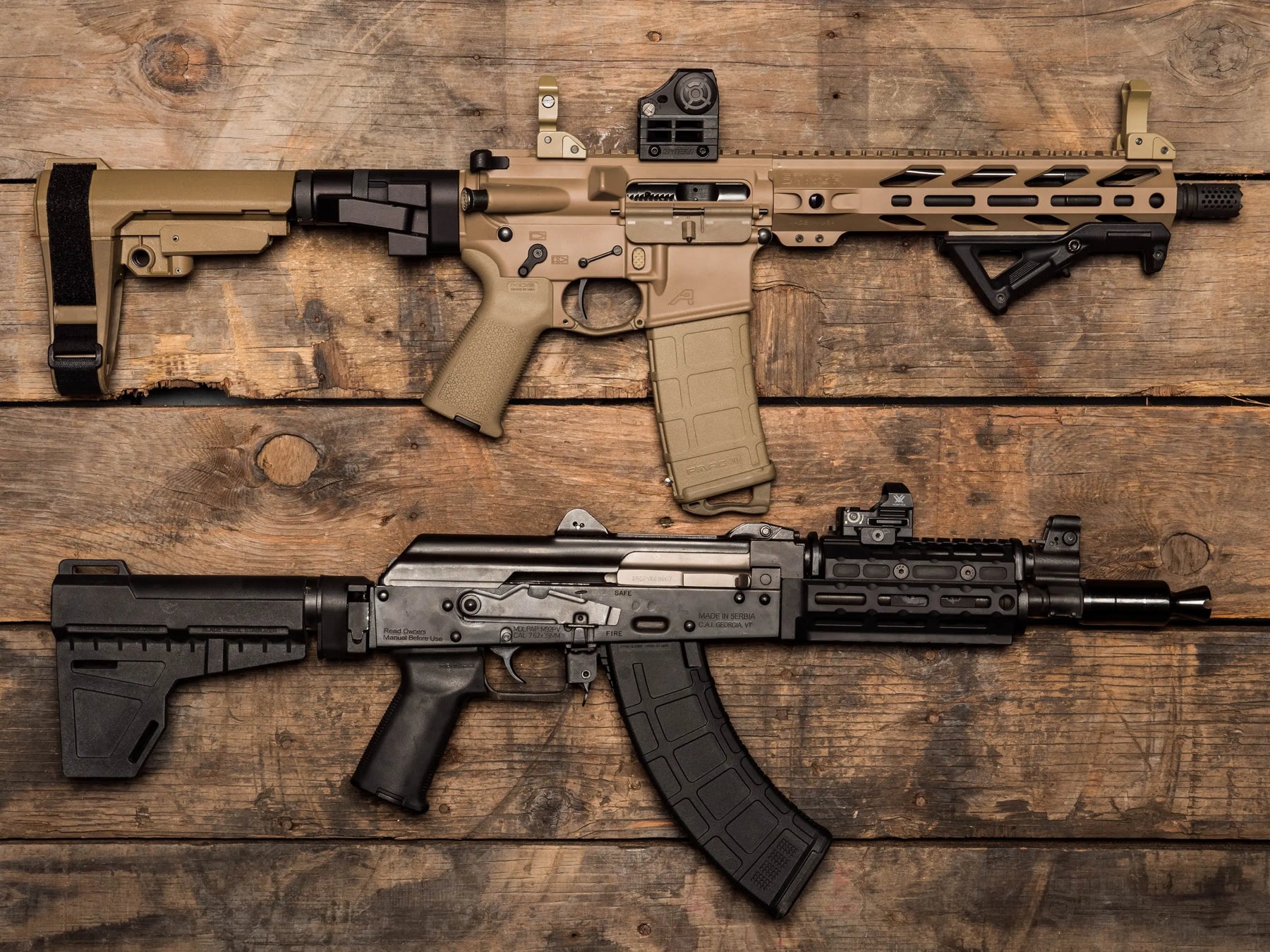 AK-47 vs. AR-15: A Comprehensive Comparison